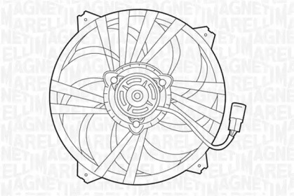 Вентилятор (MAGNETI MARELLI: 069422281010)