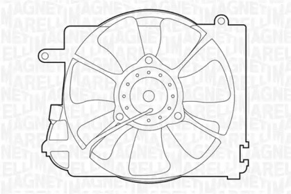 Вентилятор (MAGNETI MARELLI: 069422293010)