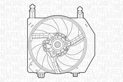 Вентилятор (MAGNETI MARELLI: 069422305010)