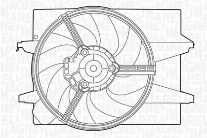 Вентилятор (MAGNETI MARELLI: 069422308010)