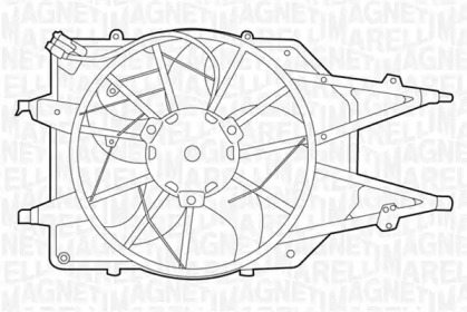 Вентилятор (MAGNETI MARELLI: 069422311010)