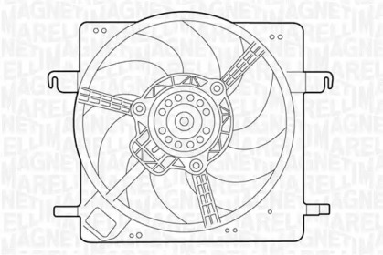 Вентилятор (MAGNETI MARELLI: 069422313010)