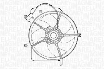 Вентилятор (MAGNETI MARELLI: 069422322010)