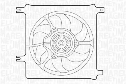 Вентилятор (MAGNETI MARELLI: 069422329010)