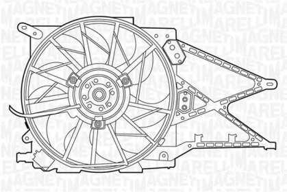 Вентилятор (MAGNETI MARELLI: 069422330010)