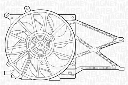 Вентилятор (MAGNETI MARELLI: 069422332010)