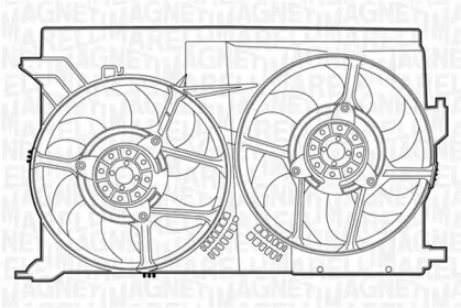 Вентилятор (MAGNETI MARELLI: 069422339010)