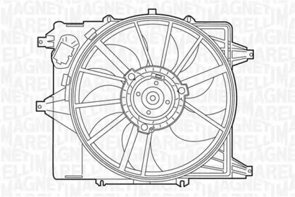 Вентилятор (MAGNETI MARELLI: 069422345010)