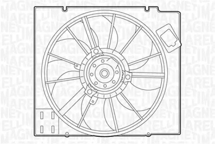 Вентилятор (MAGNETI MARELLI: 069422351010)