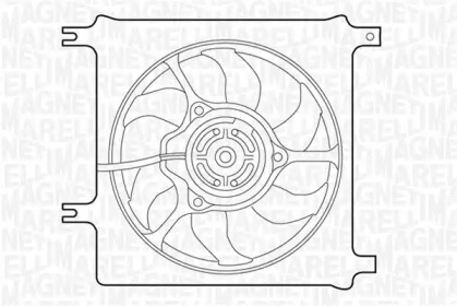 Вентилятор (MAGNETI MARELLI: 069422356010)