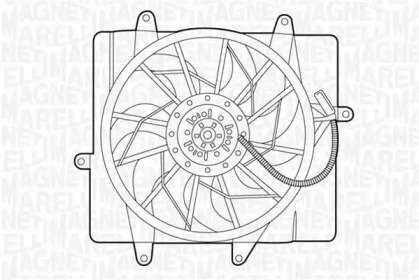 Вентилятор (MAGNETI MARELLI: 069422369010)