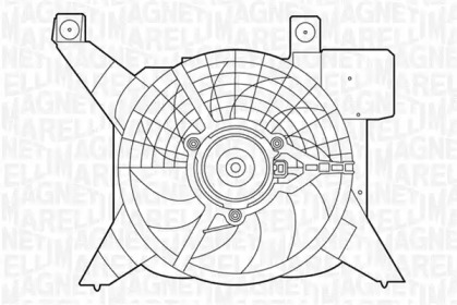 Вентилятор (MAGNETI MARELLI: 069422381010)