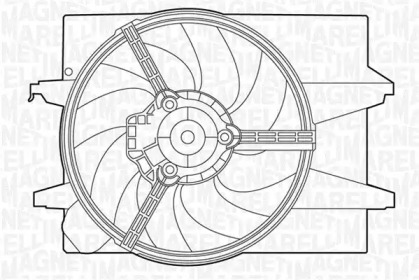 Вентилятор (MAGNETI MARELLI: 069422395010)