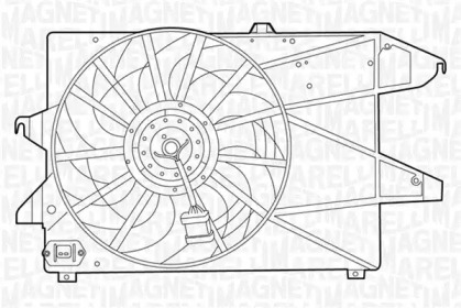 Вентилятор (MAGNETI MARELLI: 069422396010)