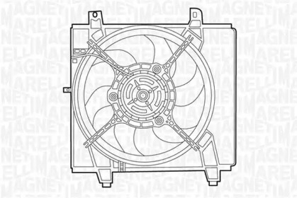 Вентилятор (MAGNETI MARELLI: 069422408010)