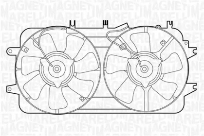 Вентилятор (MAGNETI MARELLI: 069422411010)