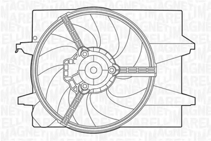 Вентилятор (MAGNETI MARELLI: 069422413010)