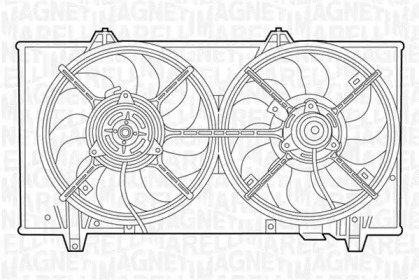 Вентилятор (MAGNETI MARELLI: 069422415010)