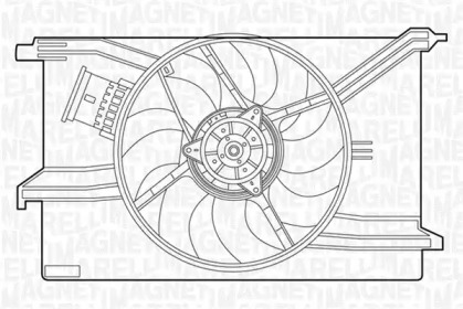 Вентилятор (MAGNETI MARELLI: 069422431010)