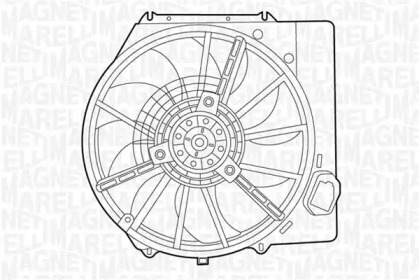 Вентилятор (MAGNETI MARELLI: 069422437010)