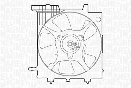 Вентилятор (MAGNETI MARELLI: 069422440010)