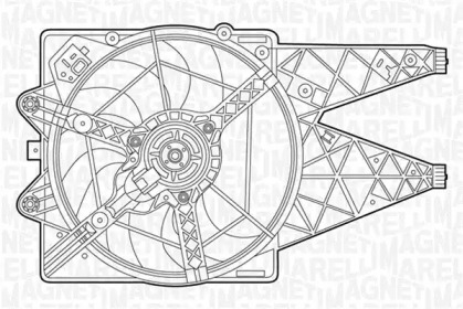 Вентилятор (MAGNETI MARELLI: 069422452010)