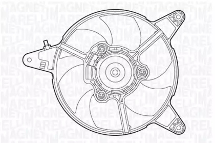 Вентилятор (MAGNETI MARELLI: 069422471010)