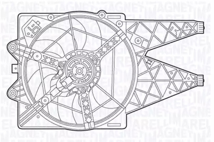 Вентилятор (MAGNETI MARELLI: 069422485010)