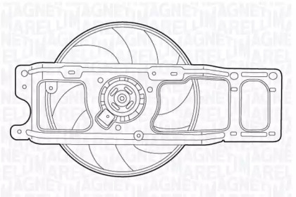 Вентилятор (MAGNETI MARELLI: 069422538010)