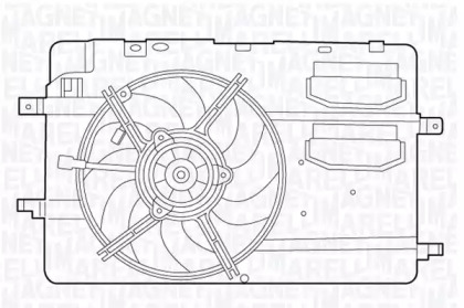 Вентилятор (MAGNETI MARELLI: 069422539010)