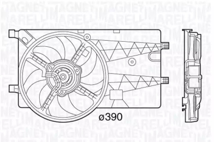 Вентилятор (MAGNETI MARELLI: 069422574010)