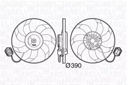 Вентилятор (MAGNETI MARELLI: 069422585010)