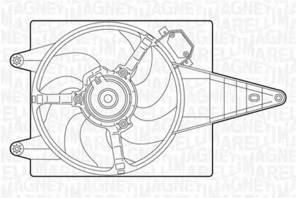 Вентилятор (MAGNETI MARELLI: 069402271010)