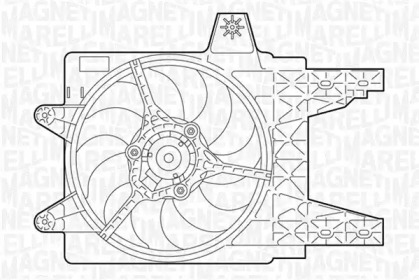 Вентилятор (MAGNETI MARELLI: 069402281010)