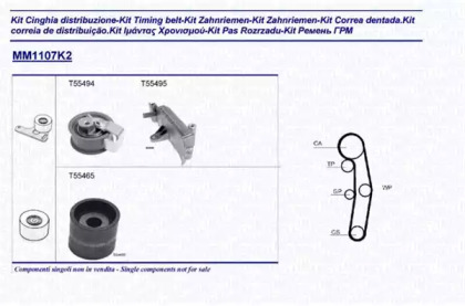 Ременный комплект (MAGNETI MARELLI: 341311071102)