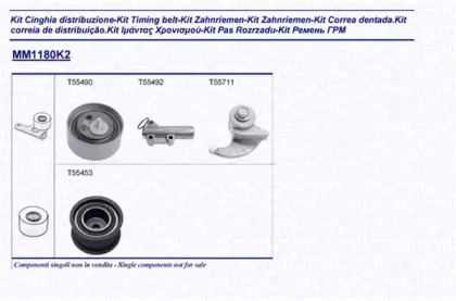 Ременный комплект (MAGNETI MARELLI: 341311801102)