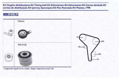 Ременный комплект (MAGNETI MARELLI: 341312111102)