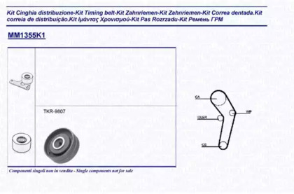 Ременный комплект (MAGNETI MARELLI: 341313551101)