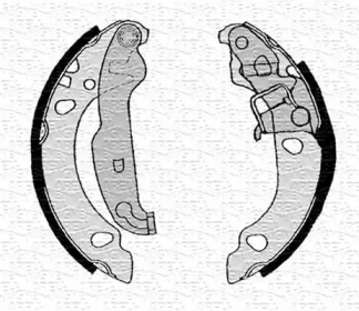 Комлект тормозных накладок (MAGNETI MARELLI: 363617500000)