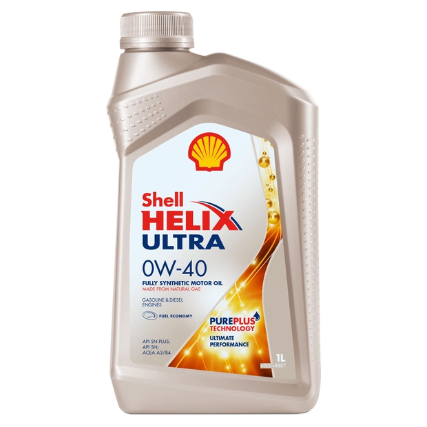 Моторное масло SHELL 0W40 HELIX ULTRA, 1л (SHELL: SHELL 0W40 HELIX ULTRA1)