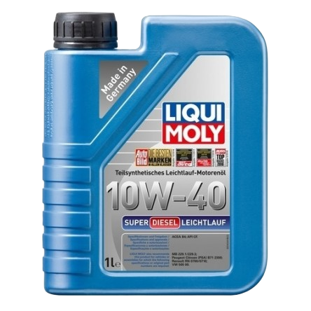 Моторное масло Liqui Moly Super Diesel Leichtlauf 10W-40, 1л (LiquiMoly: 1434)