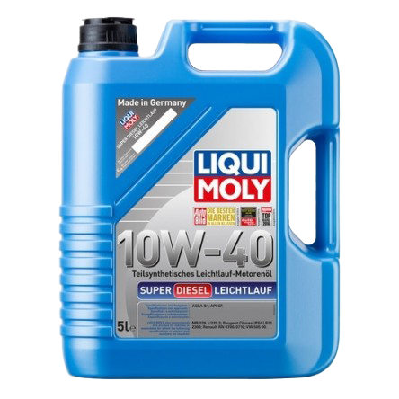 Моторное масло Liqui Moly Super Diesel Leichtlauf 10W-40, 5л (LiquiMoly: 1435)