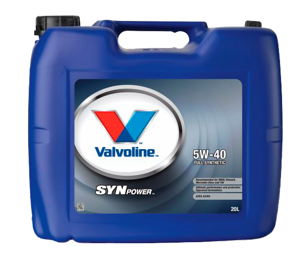 Моторное масло Valvoline SynPower 5w40, 20л (Valvoline: 872384)