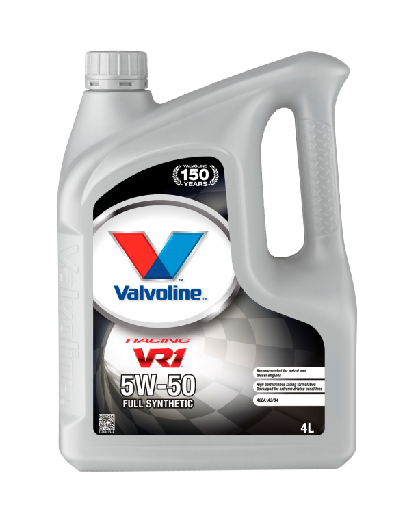 Моторное масло Valvoline VR1 Racing 5w50, 4л (Valvoline: 873434)