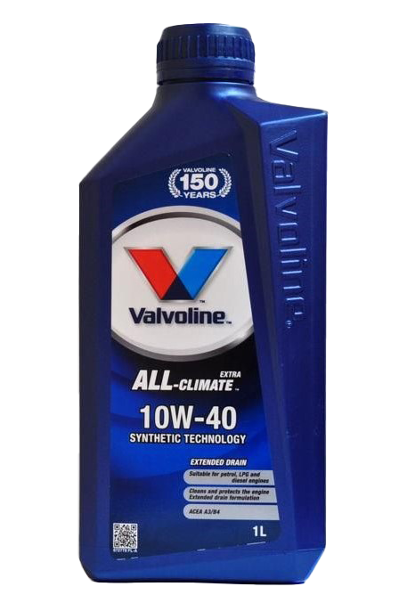 Моторное масло Valvoline All-Climate 10w40, 1л (Valvoline: 872774)