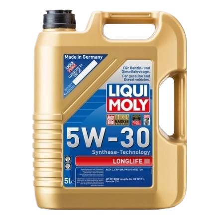 Моторное масло Liqui Moly Longlife III 5W-30, 5л (LiquiMoly: 20822)