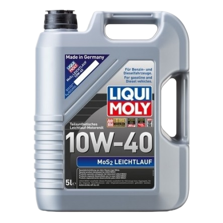 Моторное масло Liqui Moly MoS2 Leichtlauf 10W-40, 5л (LiquiMoly: 2184)