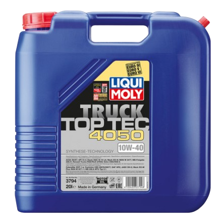 Моторное масло Liqui Moly Top Tec Truck 4050 10W-40, 20л (LiquiMoly: 3794)