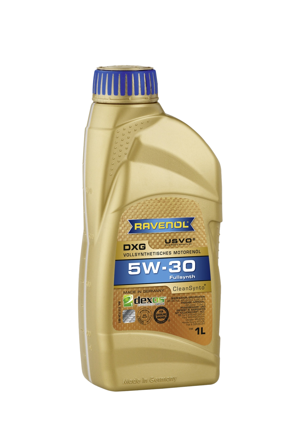 Моторное масло Ravenol DXG SAE 5W-30, 1л (RAVENOL: 1111124-001-01-999)