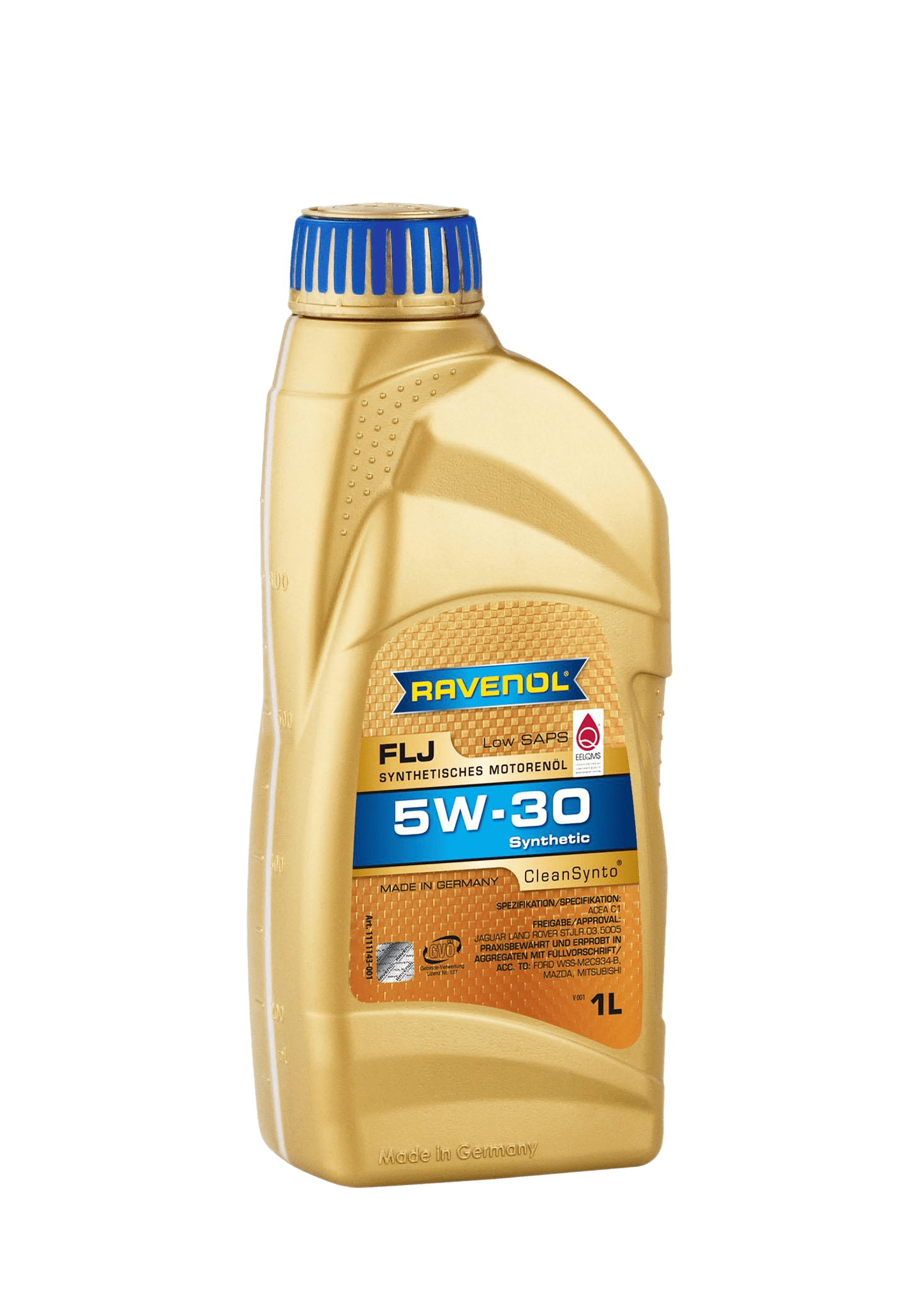 Моторное масло Ravenol FLJ SAE 5W-30, 1л (RAVENOL: 1111143-001-01-999)